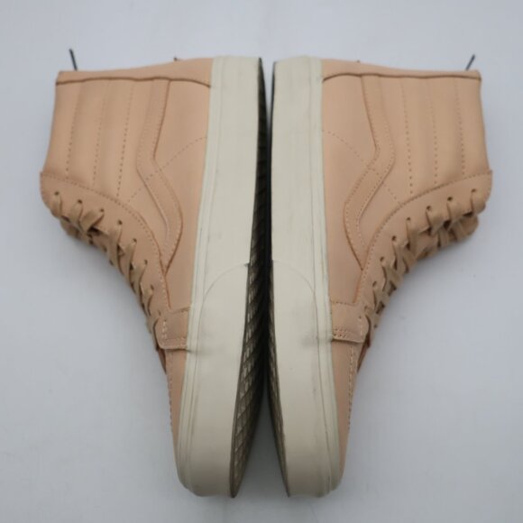Vans SK8 Hi Reissue Tan Natural Hi-Top Shoes Women’s 10.5 Men’s 9 Sneakers - Picture 7 of 9